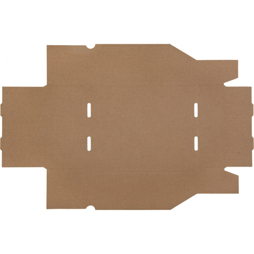 Boîtes profondes en carton ondul&eacute;, 8-3/4" la x 11-1/4" p x 4-1/2" h, Beige Seaboard Timber Mart