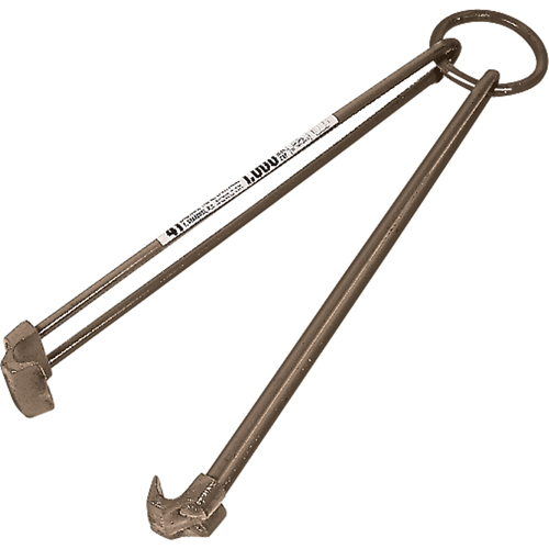 Horizontal Drum Lifting Hooks, 55 US gal. (45 Imperial Gal.), 1000 lbs./454 kg Cap. Seaboard Timber Mart