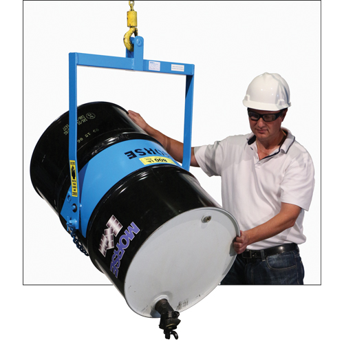 Leveurs de baril - Inclinaison manuelle, Baril de 55 gal. US (45 gal. imp.), Capacit&eacute; 800 lb/363 kg Seaboard Timber Mart