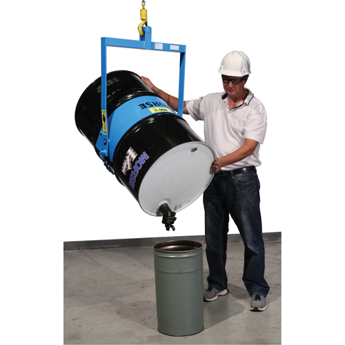 Leveurs de baril - Inclinaison manuelle, Baril de 55 gal. US (45 gal. imp.), Capacit&eacute; 800 lb/363 kg Seaboard Timber Mart