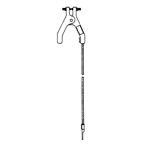 Heavy-Duty Bonding & Grounding Wire Assemblies - Hand Clamp & 1/4" Terminal Connectors Seaboard Timber Mart