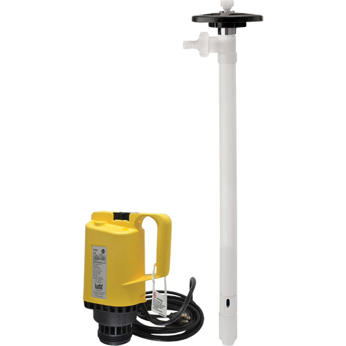 Electric Drum Pumps, PVDF, 42 GPM Seaboard Timber Mart