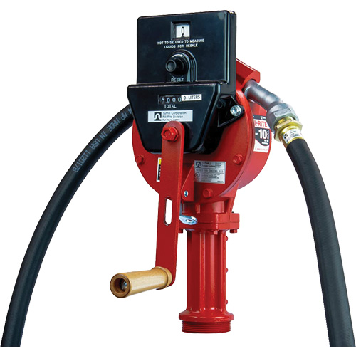 UL Approved Rotary Hand Pumps With Meter, Aluminum Seaboard Timber Mart