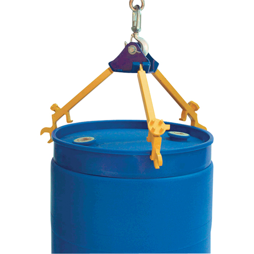 Multi-Purpose Overhead Drum Lifter with Wrenches, 30 - 55 US Gal. (25 - 45 Imperial Gal.), 800 lbs./362 kg. Cap. Seaboard Timber Mart