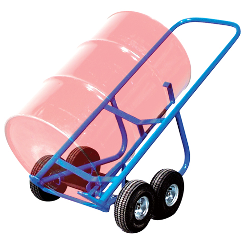 Diable &agrave; barils pour terrain accident&eacute;, Fabriqu&eacute; en Acier, 30 - 85 gal. US (25 - 70,8 gal. imp.) Seaboard Timber Mart