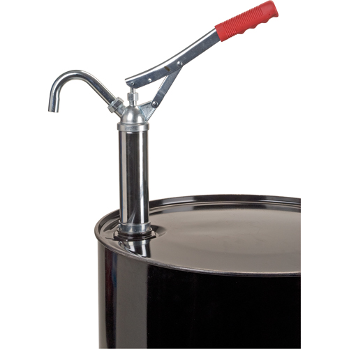 Pompe &agrave; baril de type levier, Acier, 11 oz/course, Pour barils de 30-55 gal. Seaboard Timber Mart