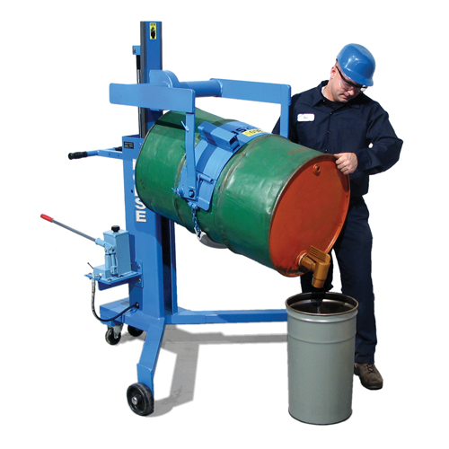 Basculeur - palettiseurs pour barils, 55 gal. US (45 gal. imp.) Seaboard Timber Mart