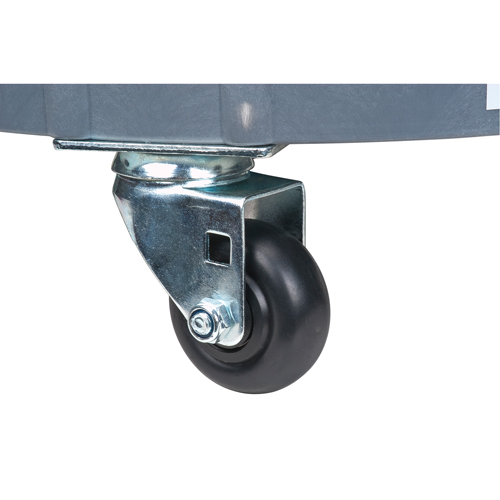 Leak Containment Drum Dolly, 24.25" dia. X 7.625" H, 1.5 US Gal. Spill Cap. Seaboard Timber Mart