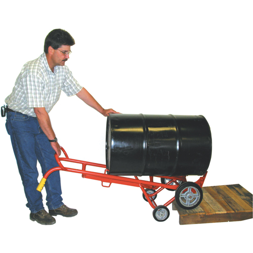 15BT Deluxe Drum Hand Truck, Steel Construction, 30 - 55 US Gal. (25 - 45 Imperial Gal.) Seaboard Timber Mart