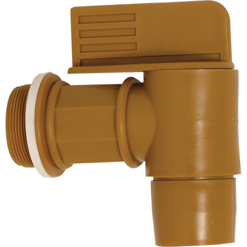 Flo-King&reg; Manual-Closing Drum Faucet, Polyethylene, 2" NPT Seaboard Timber Mart