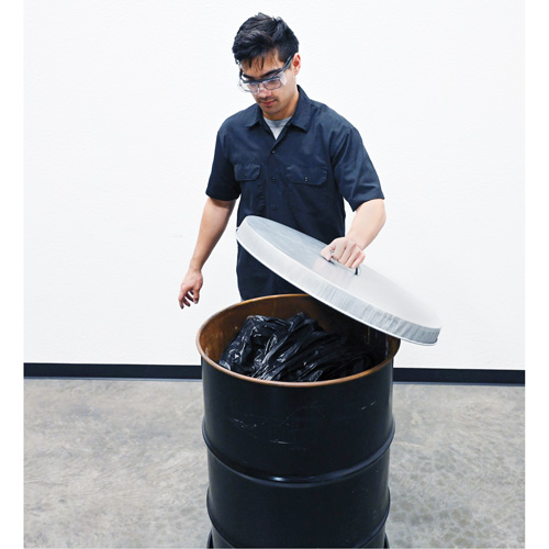 Galvanized Steel Open Head Drum Cover Seaboard Timber Mart