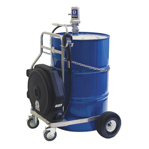 Pompe &agrave; huile pneumatique de s&eacute;rie LD, 7,8 gal./min, Rapport de pression de 3:1 Seaboard Timber Mart