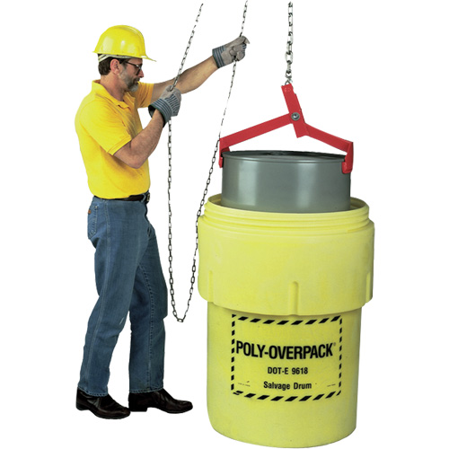 L&egrave;ve-baril, Baril de 85 gal. US (70 gal. imp.), Capacit&eacute; 1000 lb/454 kg Seaboard Timber Mart