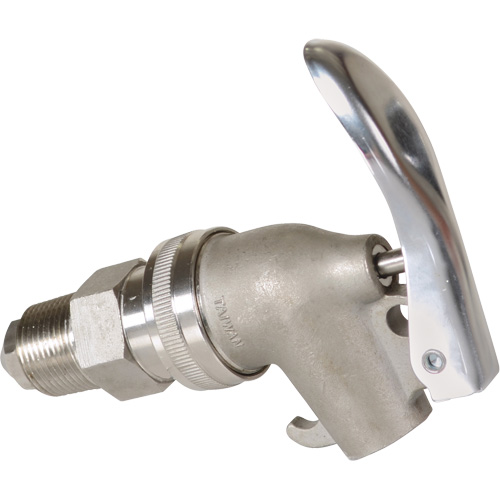 Robinet de baril manuel, Acier inoxydable, NPT de 3/4" Seaboard Timber Mart