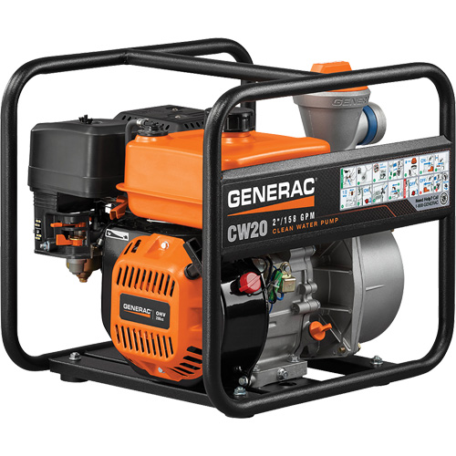 Clean Water Pump, 158 GPM, 208 cc, 4 Cycle OHV Seaboard Timber Mart