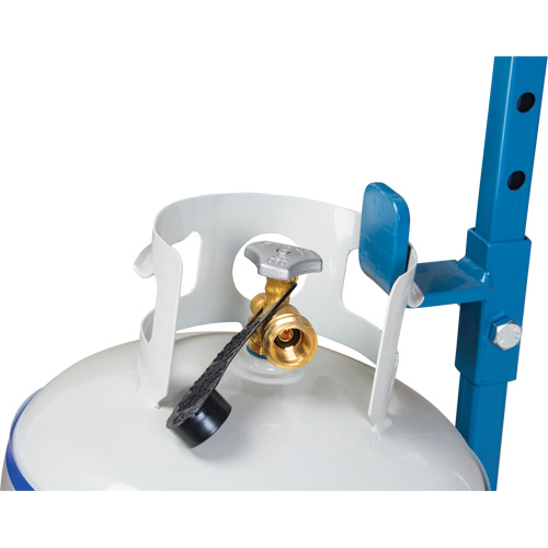 Chariot &agrave; cylindres, Roues Anticrevaison, Base de 15-1/2" W x 14-1/4" L, 600 lb Seaboard Timber Mart