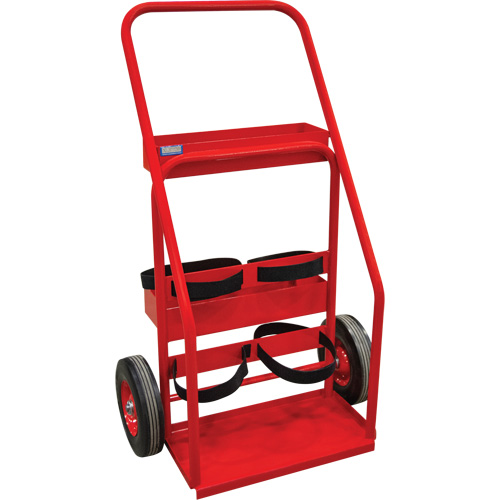 Chariot de prevention d'incendie pour travaux &agrave; chaud, Roues Semi-pneumatique, Base de 17,75" la x 8,9" lo, 100 lb Seaboard Timber Mart