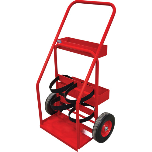 Chariot de prevention d'incendie pour travaux &agrave; chaud, Roues Semi-pneumatique, Base de 17,75" la x 8,9" lo, 100 lb Seaboard Timber Mart