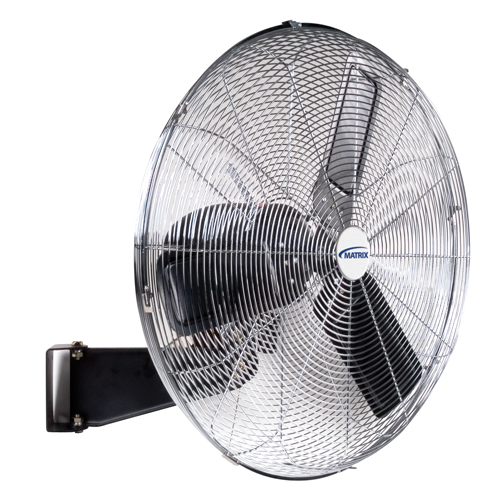 Non-Oscillating Wall Fan, Industrial, 2 Speed, 30" Diameter Seaboard Timber Mart