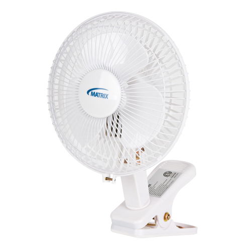Clip-On & Desk Fan, 6" Diameter, 2 Speeds Seaboard Timber Mart