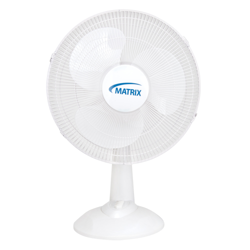 Ventilateur oscillant &agrave; boutons-poussoirs pour bureau, Diam&egrave;tre 16", 3 vitesses Seaboard Timber Mart