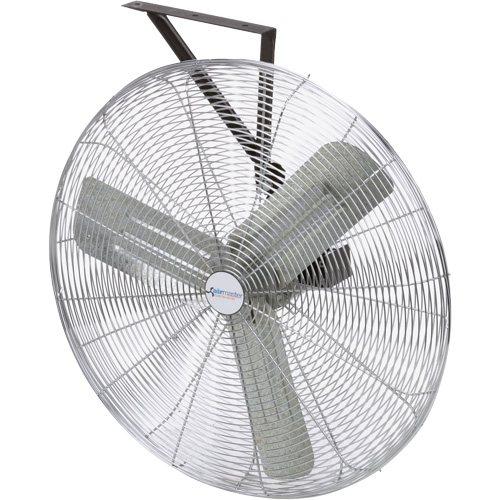 Non-Oscillating Wall Fan, Commercial, 3 Speed, 24" Diameter Seaboard Timber Mart