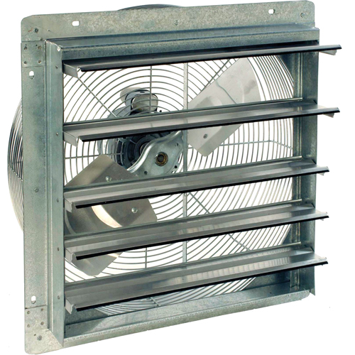 Ventilateurs d'&eacute;vacuation &agrave; volets, 2,38" p x 16" ha Seaboard Timber Mart