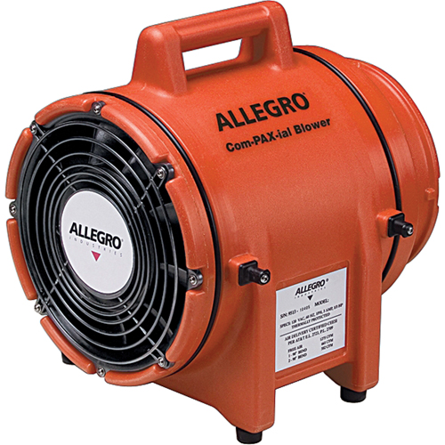 8" DC Axial Blowers, 1/4 HP, 816 CFM Seaboard Timber Mart