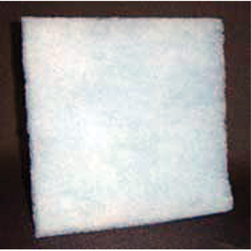 Synthetic Media Filters, Pad, MERV 5, 20" W x 2" D x 18" H Seaboard Timber Mart