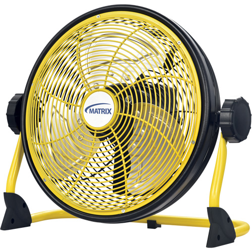 Rechargeable Indoor/Outdoor Fan with USB port, Commercial, Variable Speed, 12" Diameter Seaboard Timber Mart