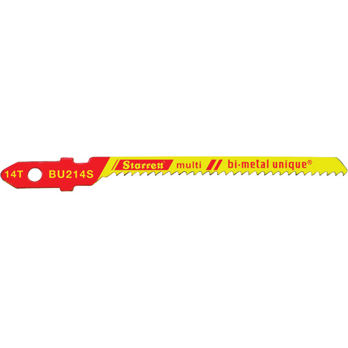 Unified Shank&reg; Jig Saw Blades, Bi-Metal, 2" L, 14 TPI Seaboard Timber Mart