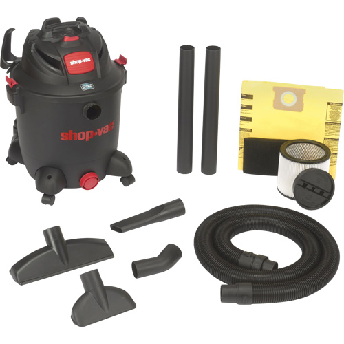 Aspirateur utilitaire pour atelier SVX2, Secs-humides, 5,5 CV, 12 gal. US (45,4 litres) Seaboard Timber Mart
