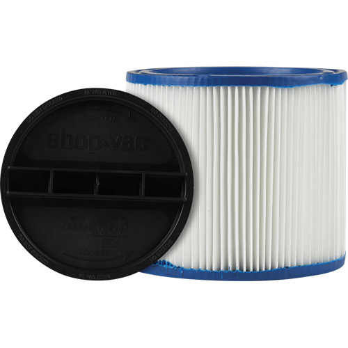 CleanStream&reg; Gore&reg; Wet/Dry Vacuum Filter, Cartridge/Hepa, Fits 5 US gal. Seaboard Timber Mart