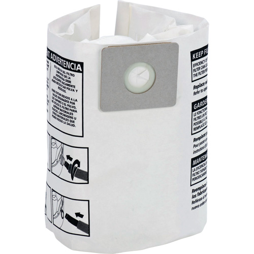 Sacs filtrants pour d&eacute;bris secs jetables, 4 gal. US Seaboard Timber Mart