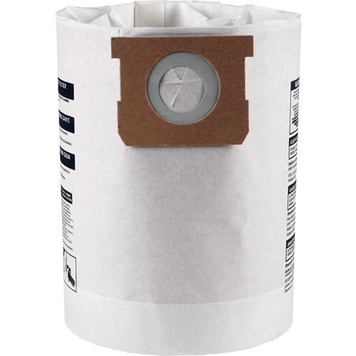 Sacs filtrants pour d&eacute;bris secs jetables de type F, 10 - 14 gal. US Seaboard Timber Mart