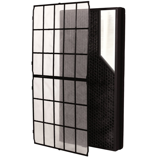 Filtre HEPA/carbone pour purificateur d'air AeraMax SV avec pr&eacute;-filtre, Boîte, MERV 13, 11,56" la x 2,38" p x 23,25" h Seaboard Timber Mart