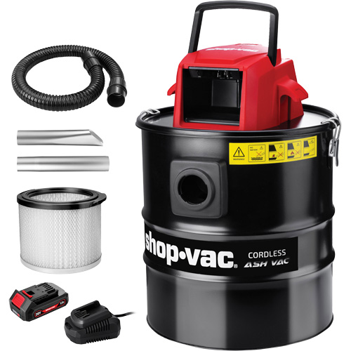 Cordless Ash Vacuum, 20 V, 5 gal. Capacity Seaboard Timber Mart