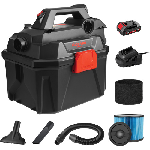 Aspirateur humide/sec sans fil, 20 V, Capacit&eacute; 2 gal. Seaboard Timber Mart