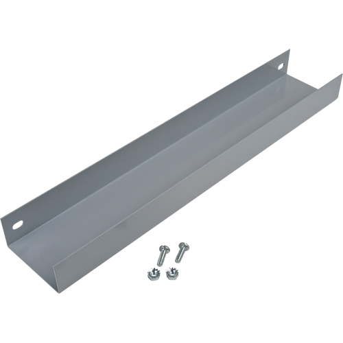 Armoires robustes &agrave; portes creuses - Tablette additionnelle, 18" x 6", Capacit&eacute; de 35 lb, Acier, Gris Seaboard Timber Mart