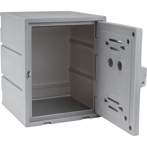 Locker, 15" x 15" x 18", Grey, Assembled Seaboard Timber Mart