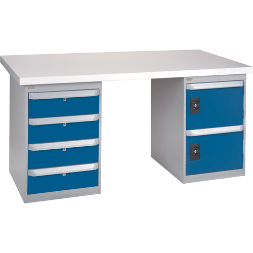 Dessus d'&eacute;tabli recouvert de plastique Seaboard Timber Mart