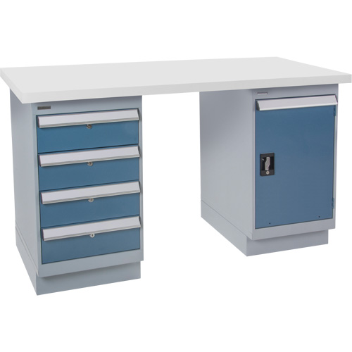 Pre-Designed Workbench, 72" W x 30" D x 34" H, 2500 lbs. Capacity Seaboard Timber Mart