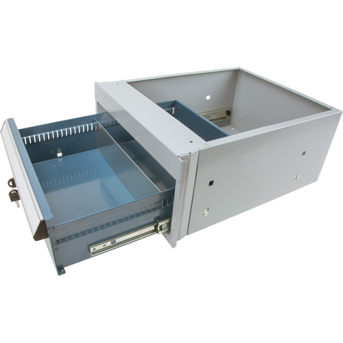 &eacute;tabli &agrave; un tiroir, Acier, 18" la x 21" p x 9" h Seaboard Timber Mart