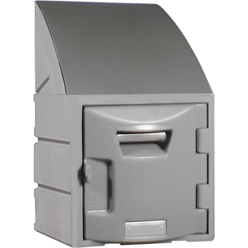Locker, 12" x 15" x 25", Grey, Assembled Seaboard Timber Mart