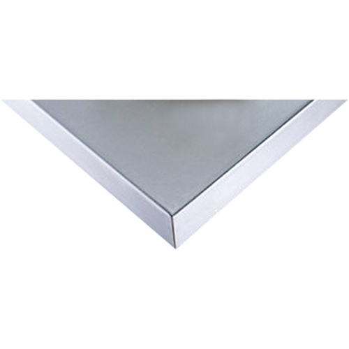 Dessus d'&eacute;tabli en acier inoxydable 304 avec &acirc;me en bois, 24" p x 48" la, 1-3/4" d'&eacute;paisseur Seaboard Timber Mart