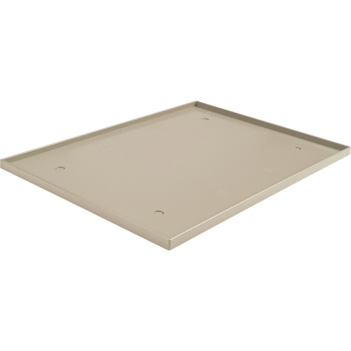 Fond de casier, Convient aux casiers 12" x 15", Beige, Plastique Seaboard Timber Mart