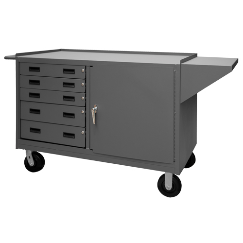 Armoire d'&eacute;tabli mobile, Acier Surface Seaboard Timber Mart