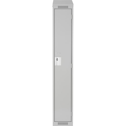 Clean Line Lockers, 15" x 18" x 78", Steel, Grey, Rivet (Assembled) Seaboard Timber Mart
