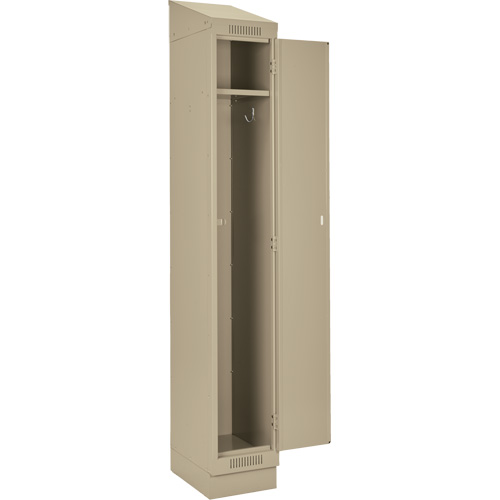Clean Line Lockers, 12" x 18" x 82", Steel, Beige, Rivet (Assembled) Seaboard Timber Mart