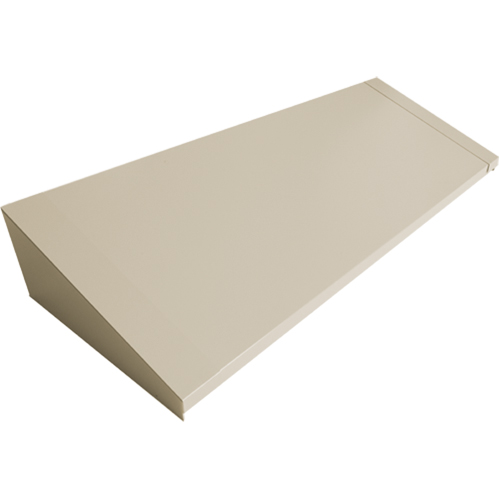 All-Welded Concorde - Heavy-Duty Lockers Sloping Top, 4 Bank, 18" D x 48" W x 6" H, Beige, Steel Seaboard Timber Mart